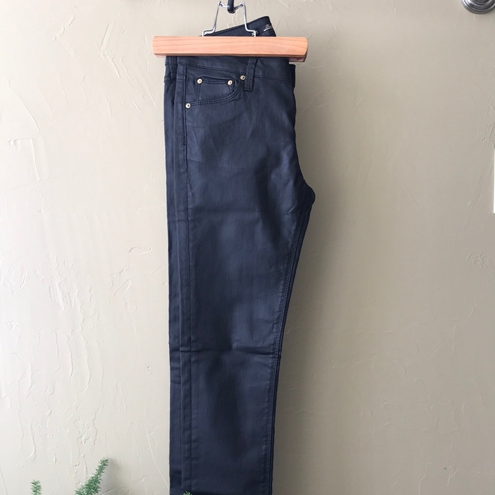 Zara waxed jeans